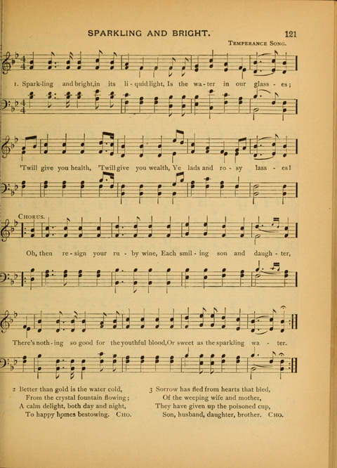 The Carol: a book of religious songs for the Sunday school and the home page 121