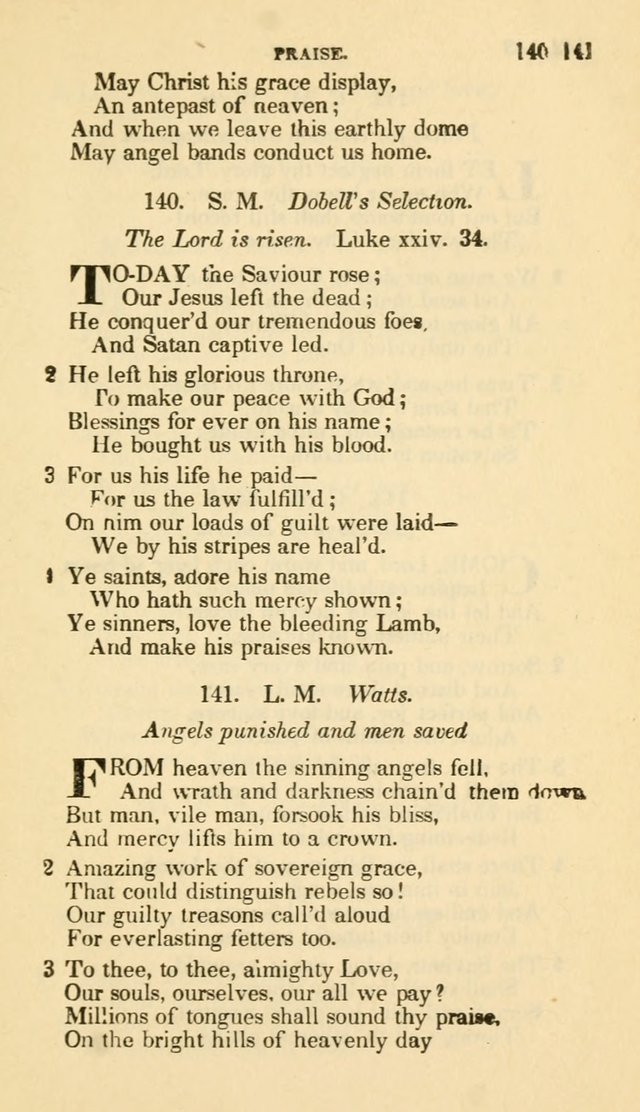 The Choice: in two parts; Part I, containing Psalms and hymns, Part II, containing spiritual songs; designed for public and private worship (6th ed.) page 104