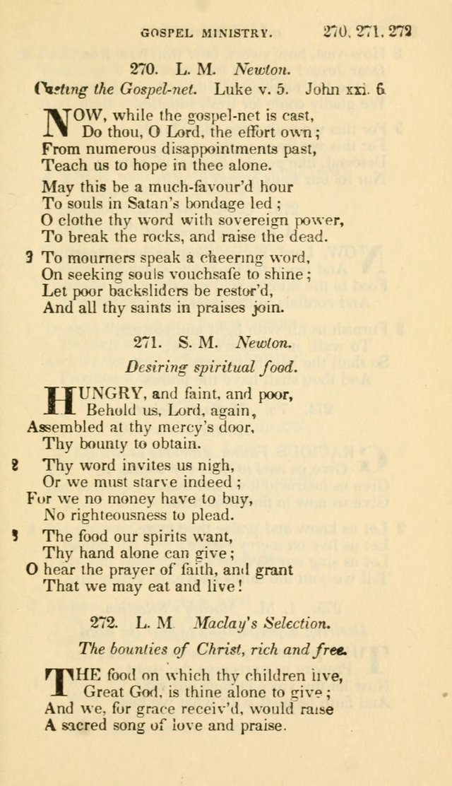 The Choice: in two parts; Part I, containing Psalms and hymns, Part II, containing spiritual songs; designed for public and private worship (6th ed.) page 170