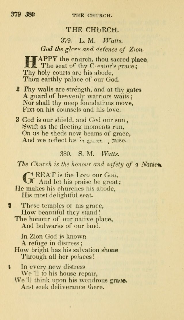 The Choice: in two parts; Part I, containing Psalms and hymns, Part II, containing spiritual songs; designed for public and private worship (6th ed.) page 227