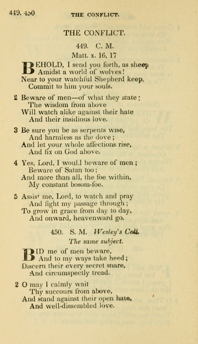 The Choice: in two parts; Part I, containing Psalms and hymns, Part II, containing spiritual songs; designed for public and private worship (6th ed.) page 267