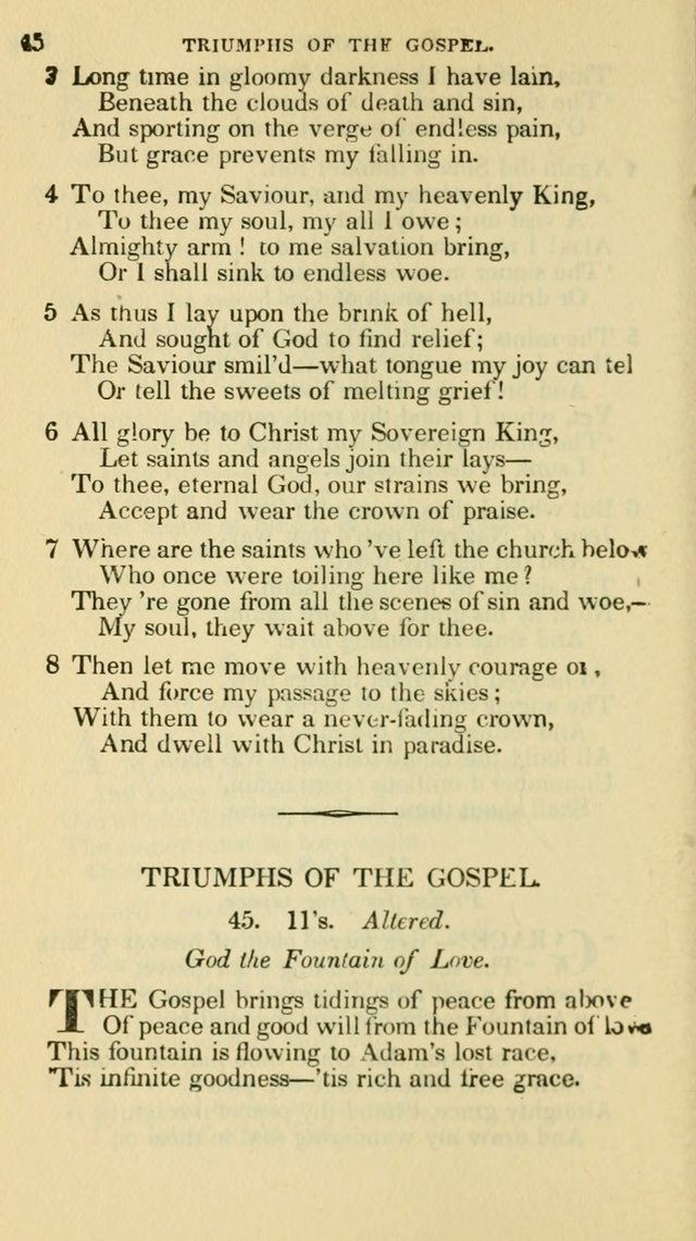 The Choice: in two parts; Part I, containing Psalms and hymns, Part II, containing spiritual songs; designed for public and private worship (6th ed.) page 353