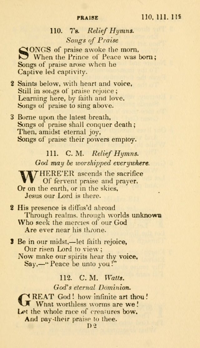 The Choice: in two parts; Part I, containing Psalms and hymns, Part II, containing spiritual songs; designed for public and private worship (6th ed.) page 86
