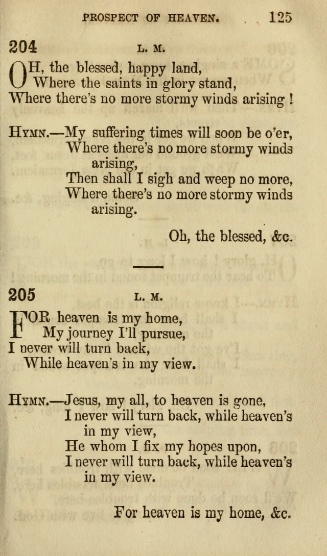The Chorus: or, a collection of choruses and hymns, selected and original, adapted especially to the class-room, and to meetings for prayer and Christian conference (7th ed., Imp. and Enl.) page 125