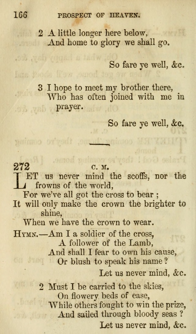 The Chorus: or, a collection of choruses and hymns, selected and original, adapted especially to the class-room, and to meetings for prayer and Christian conference (7th ed., Imp. and Enl.) page 166