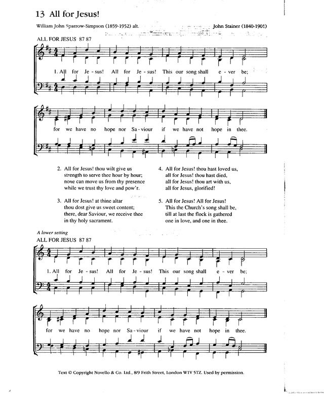 Complete Anglican Hymns Old and New page 18
