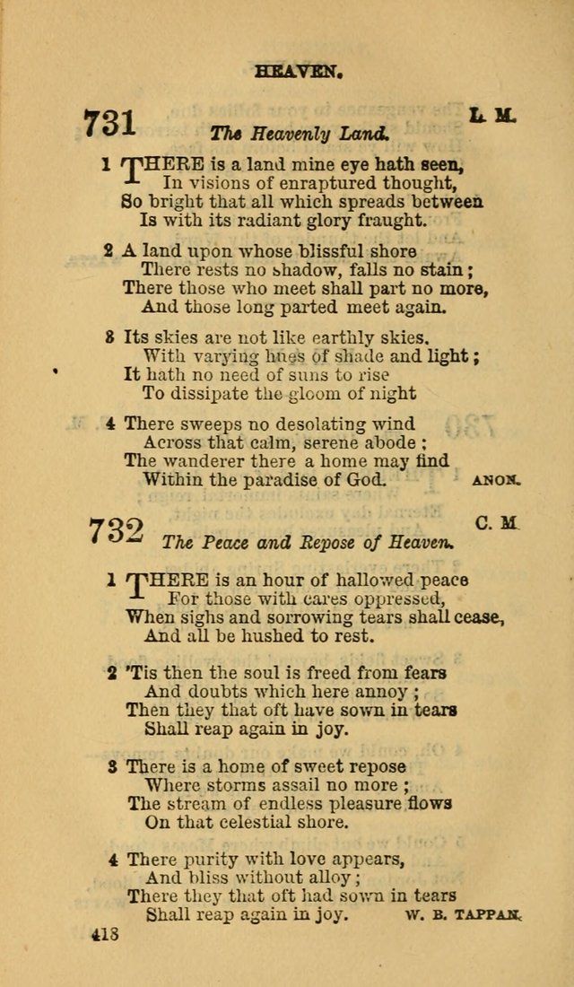 The Canadian Baptist Hymn Book page 418