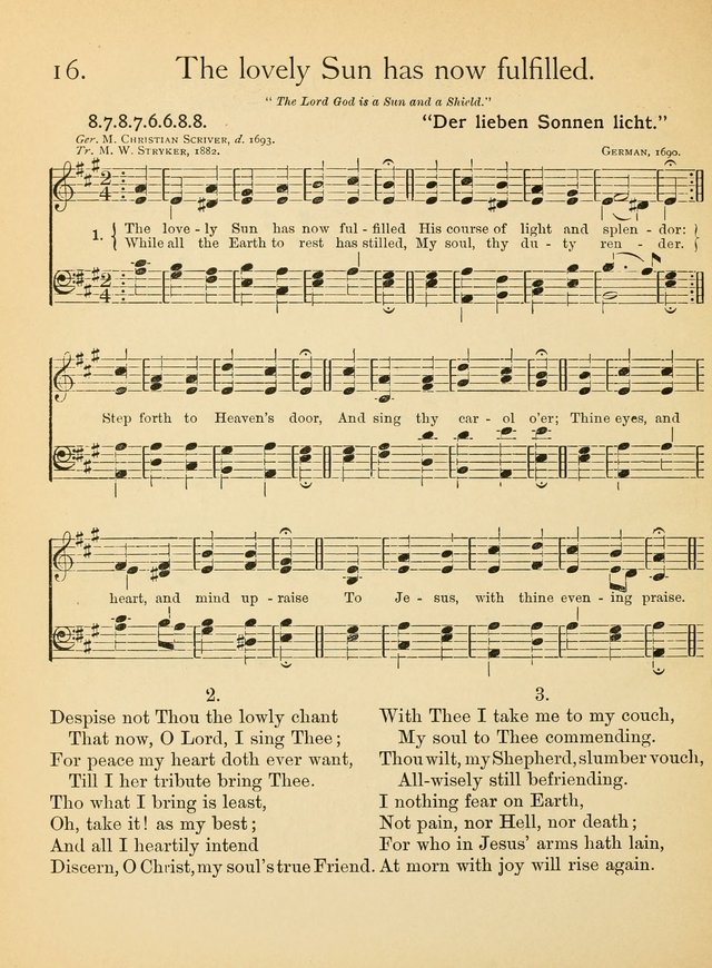 Christian Chorals: for the Chapel and Fireside page 25