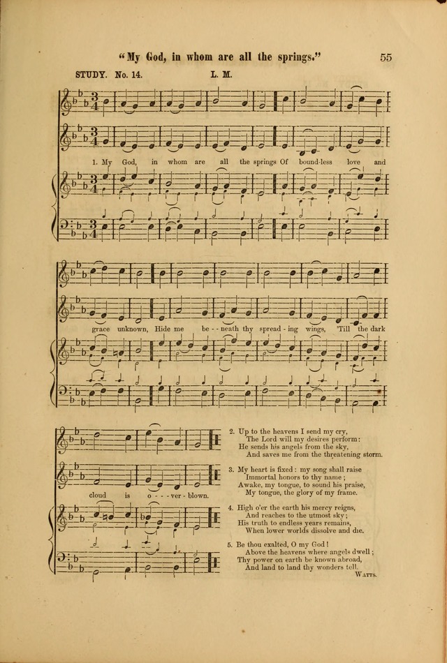 Church Chorals and Choir Studies page 55