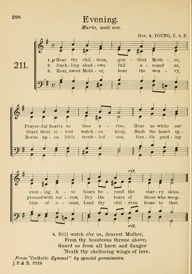 Catholic Church Hymnal with Music page 323