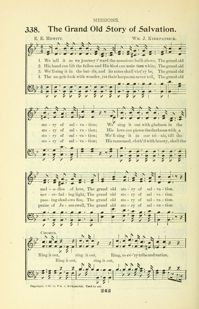 The Christian Church Hymnal page 313