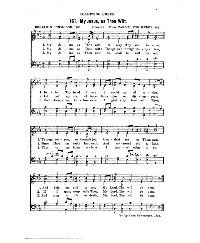 Concordia: a collection of hymns and spiritual songs page 151