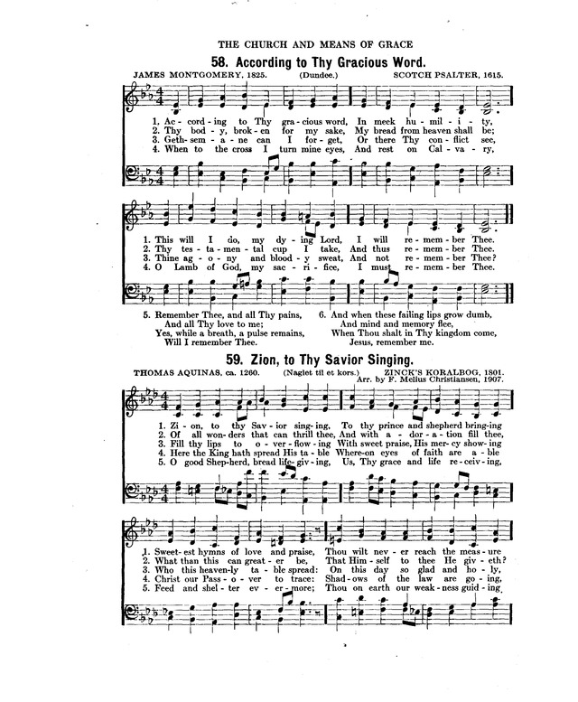 Concordia: a collection of hymns and spiritual songs page 70
