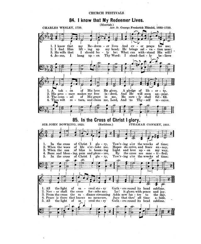Concordia: a collection of hymns and spiritual songs page 90