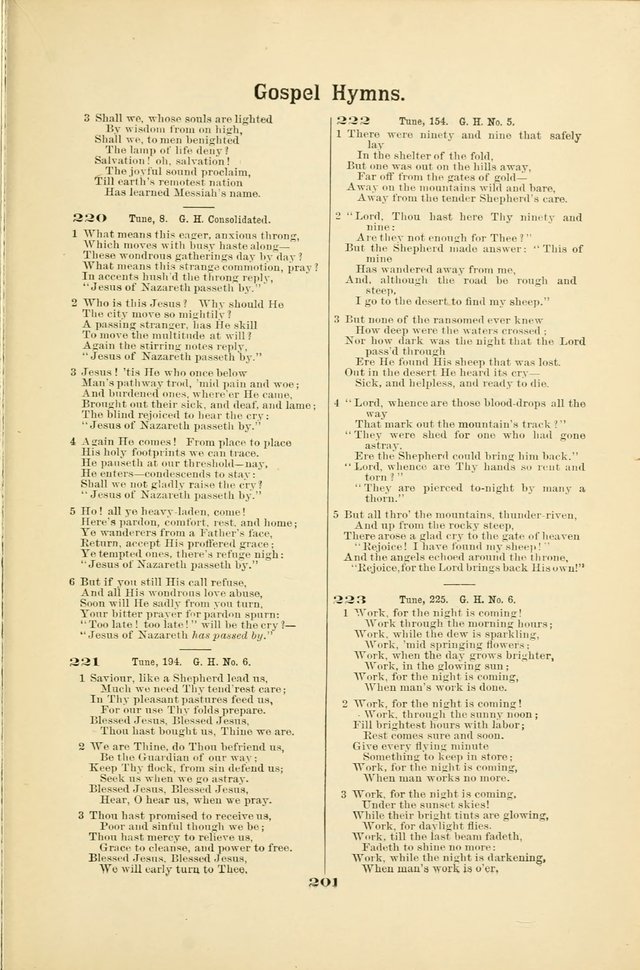 Christian Endeavor Hymns page 206
