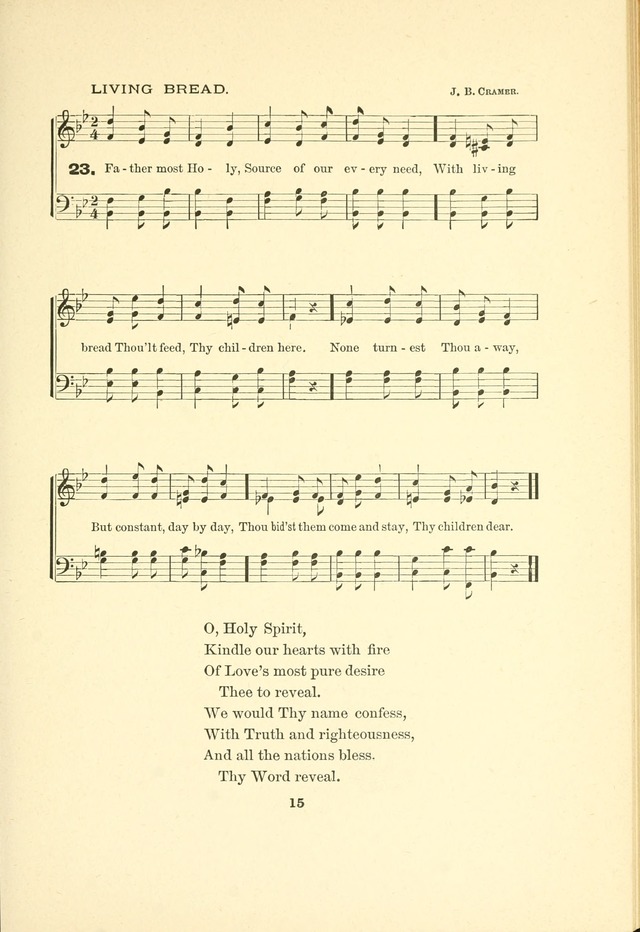 A Collection of Familiar and Original Hymns with New Meanings. 2nd ed. page 15