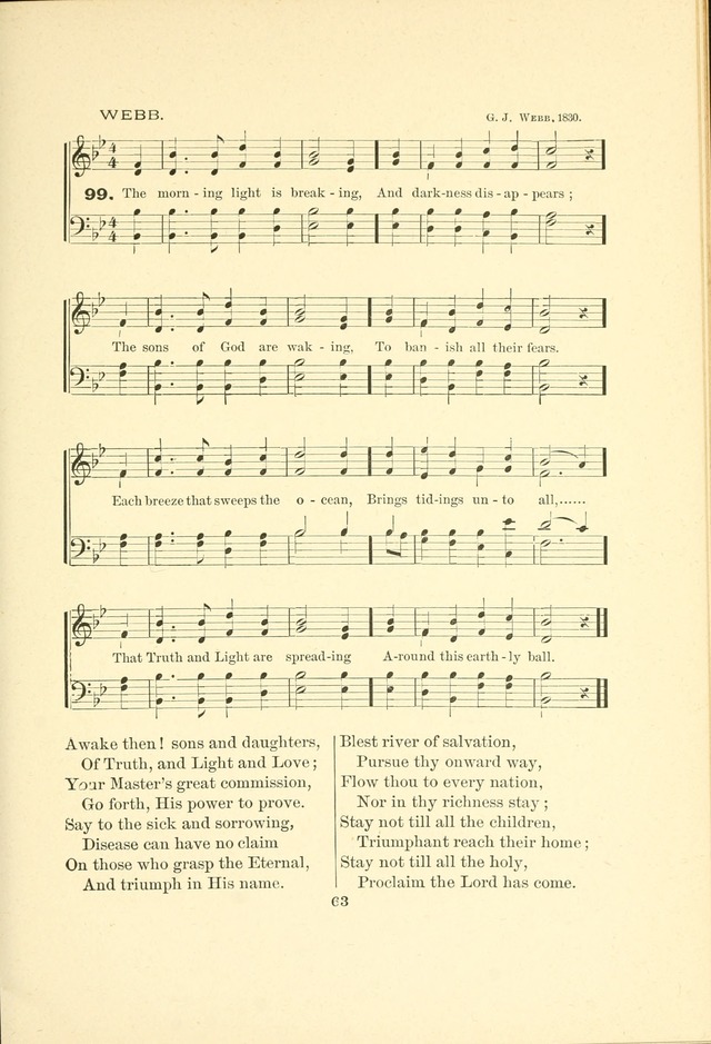 A Collection of Familiar and Original Hymns with New Meanings. 2nd ed. page 63