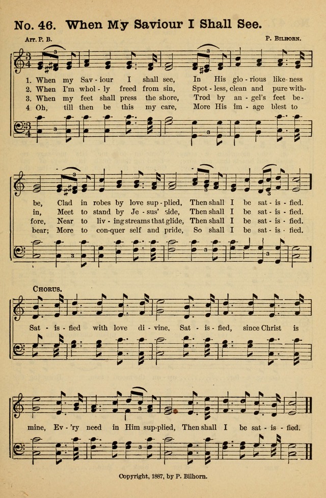 Crowning Glory No. 1: a choice collection of gospel hymns page 45