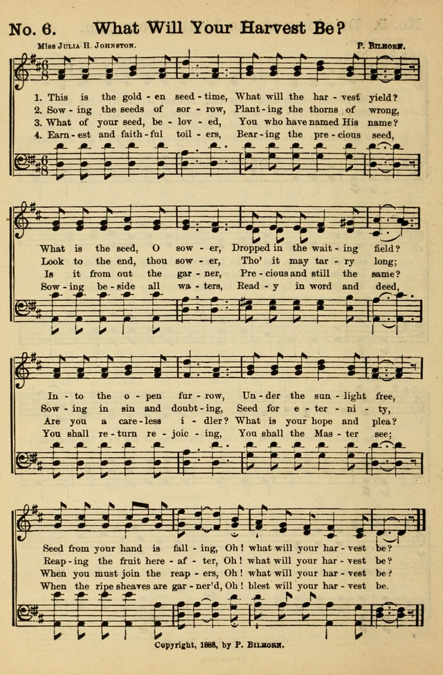 Crowning Glory No. 1: a choice collection of gospel hymns page 6
