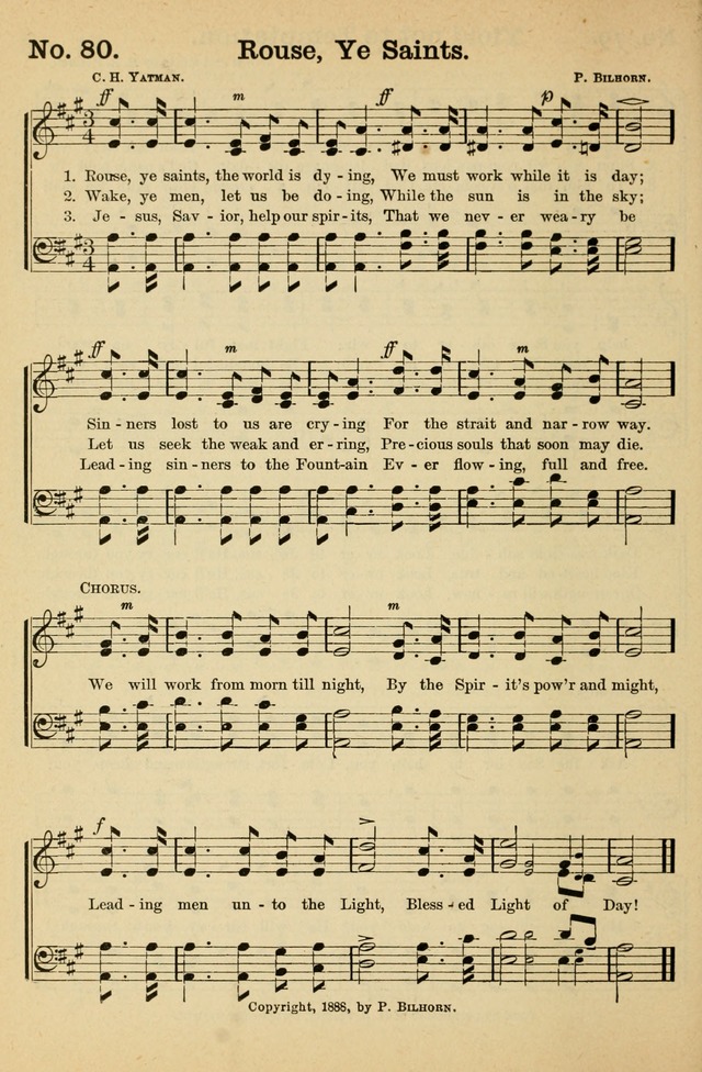 Crowning Glory No. 1: a choice collection of gospel hymns page 80