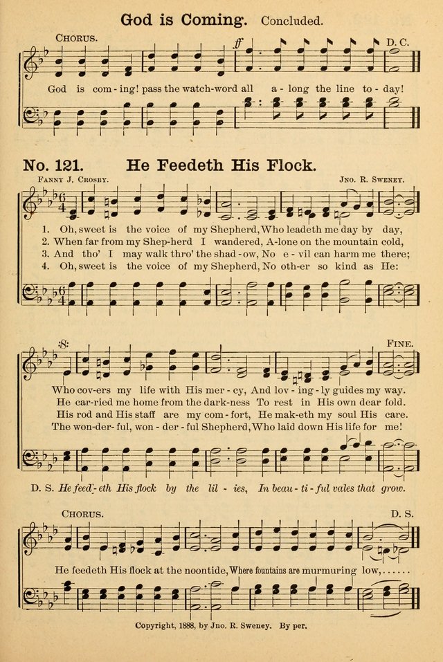 Crowning Glory No. 2: a collection of gospel hymns page 130