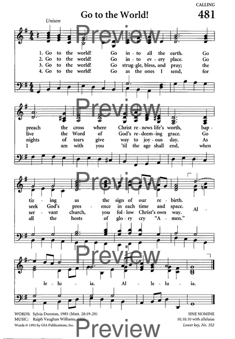 Celebrating Grace Hymnal page 451