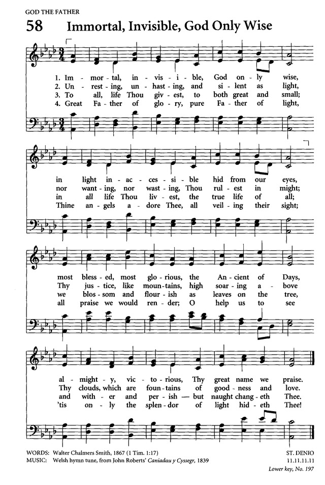 Celebrating Grace Hymnal page 56