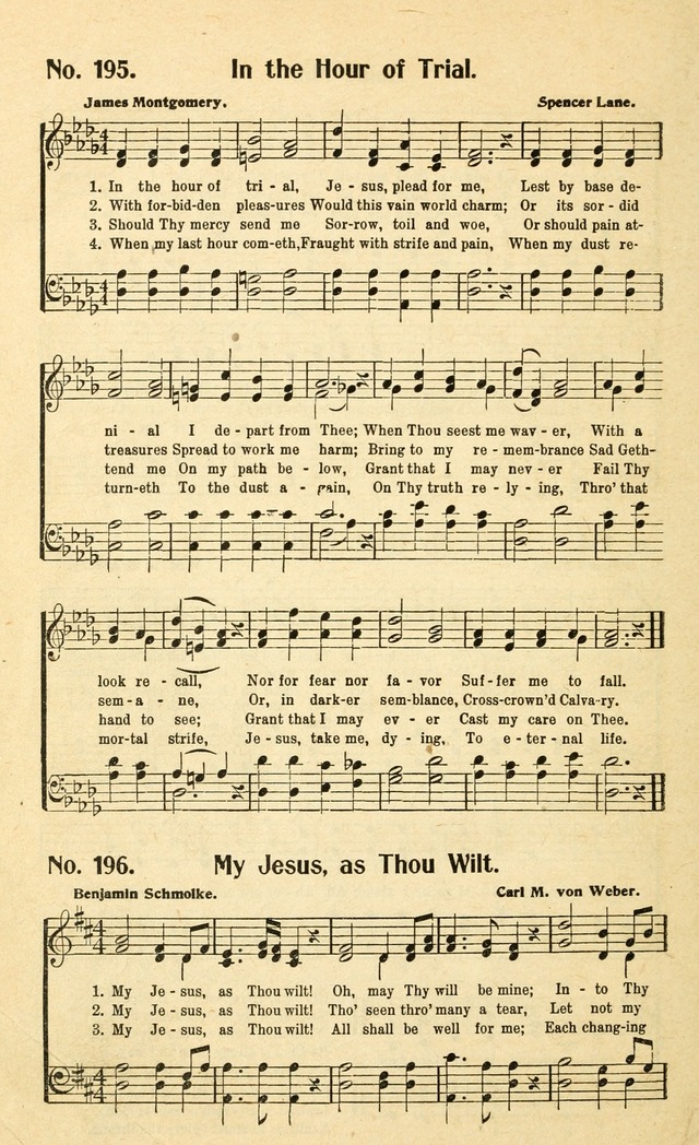 Christian Gospel Hymns: for church, Sunday school, and evangelistic meetings: contains the cream of all the old songs, and the very best of all the new page 192
