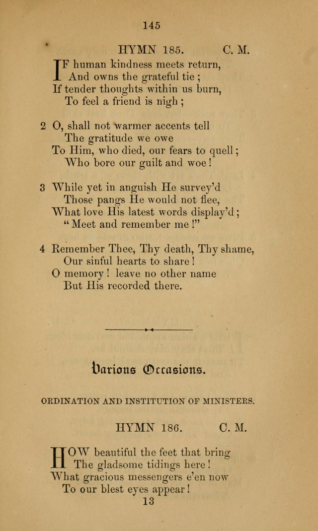 A Collection of Hymns page 145