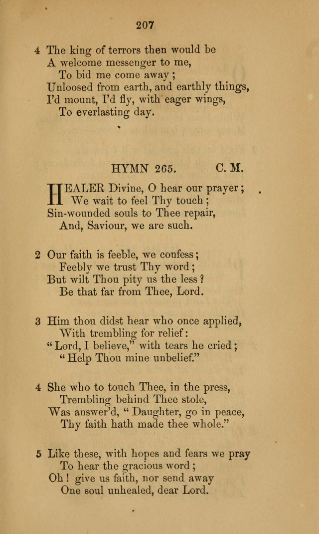 A Collection of Hymns page 207