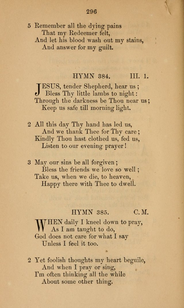 A Collection of Hymns page 296