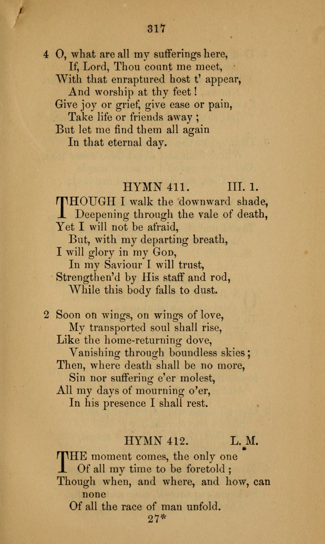 A Collection of Hymns page 317
