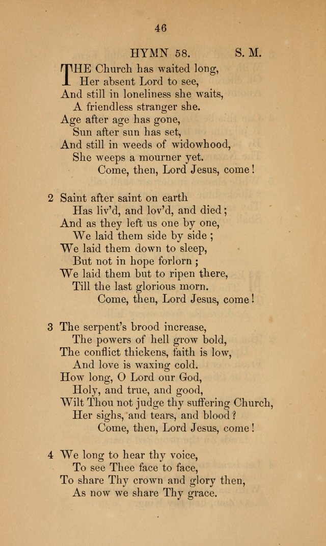 A Collection of Hymns page 46