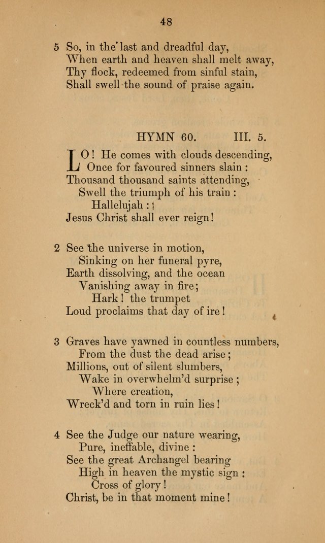 A Collection of Hymns page 48