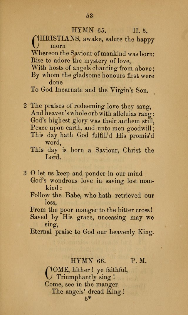 A Collection of Hymns page 53