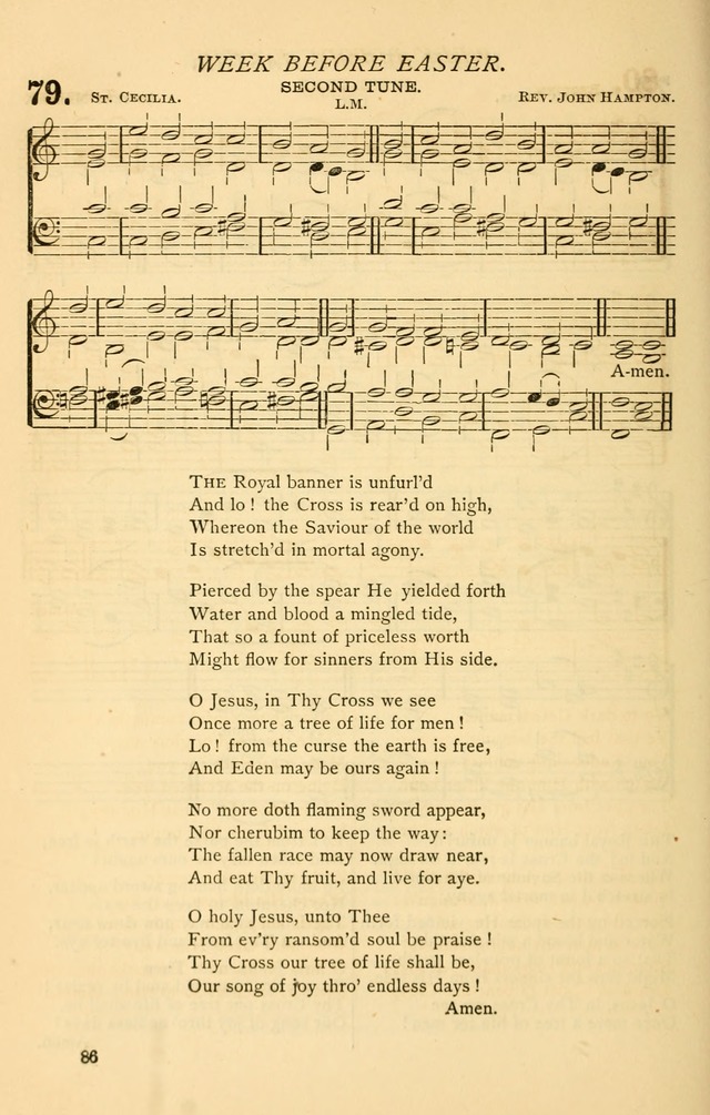 Church Hymnal page 86