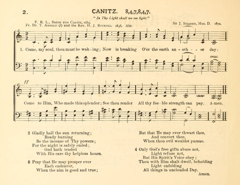 The Choral Hymnal page 2