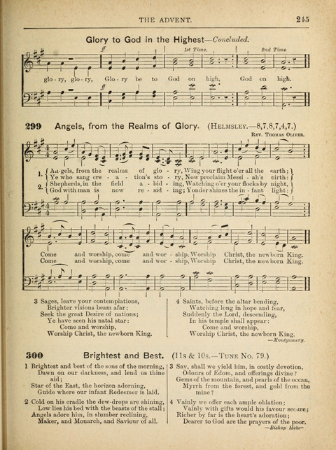 The Canadian Hymnal: a collection of hymns and music for Sunday schools, Epworth leagues, prayer and praise meetings, family circles, etc. (Revised and enlarged) page 245