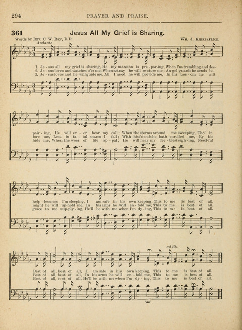 The Canadian Hymnal: a collection of hymns and music for Sunday schools, Epworth leagues, prayer and praise meetings, family circles, etc. (Revised and enlarged) page 294