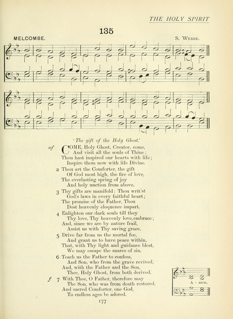 The Church Hymnary page 177