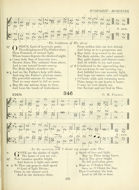 The Church Hymnary page 453