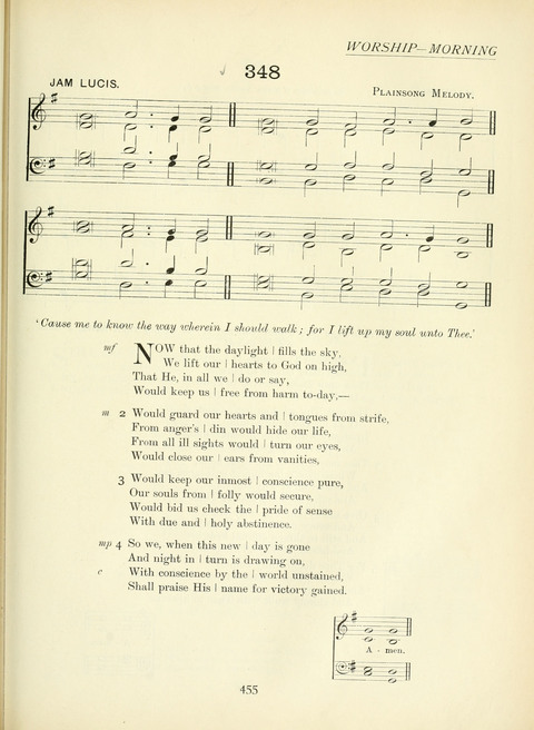 The Church Hymnary page 455