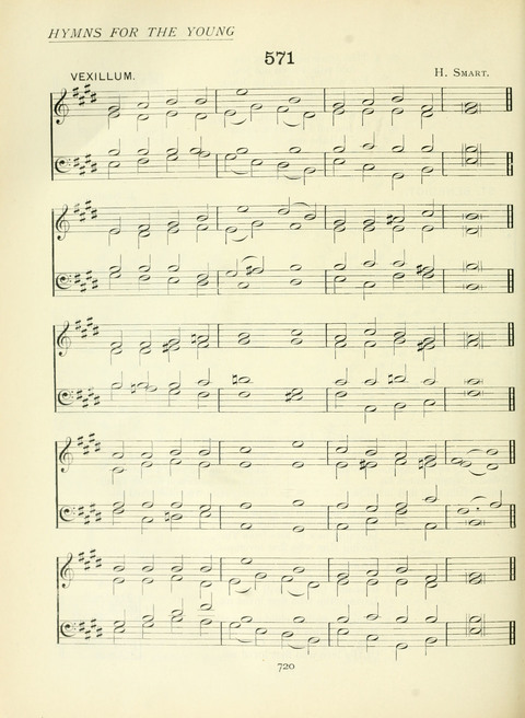 The Church Hymnary page 720