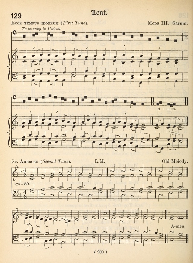 Church Hymns: with tunes (New ed.) page 200