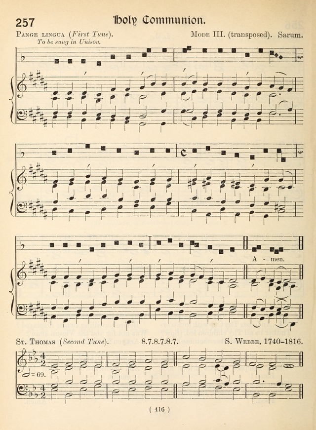 Church Hymns: with tunes (New ed.) page 416