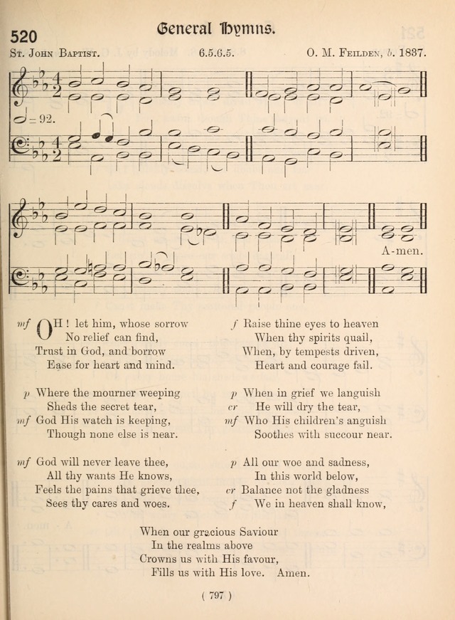 Church Hymns: with tunes (New ed.) page 797