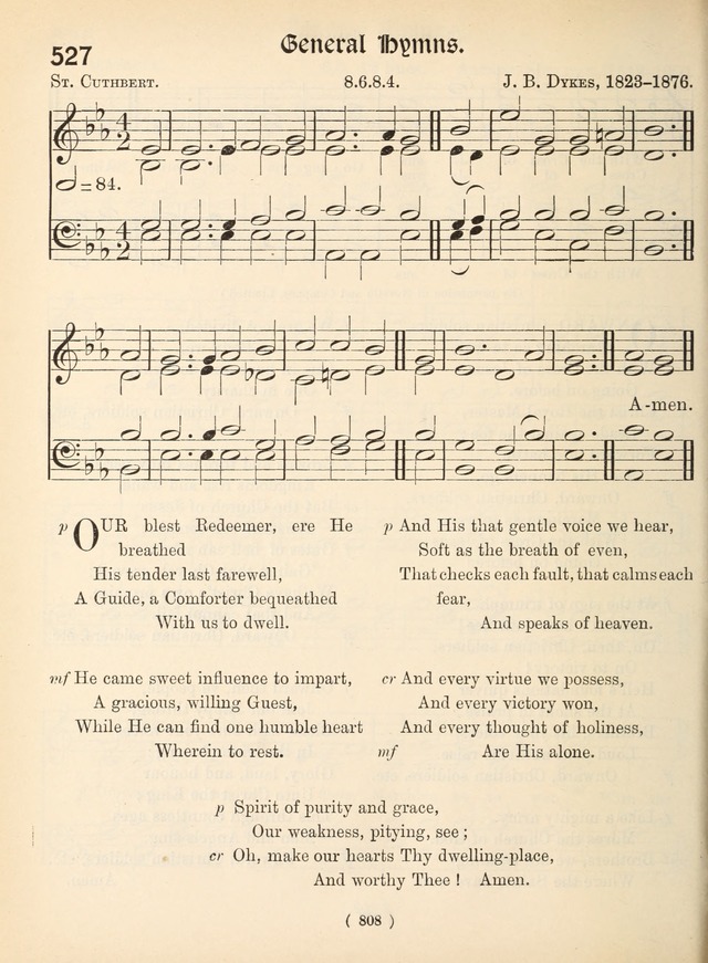 Church Hymns: with tunes (New ed.) page 808