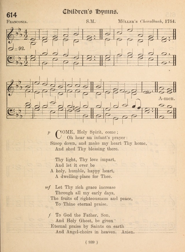 Church Hymns: with tunes (New ed.) page 939