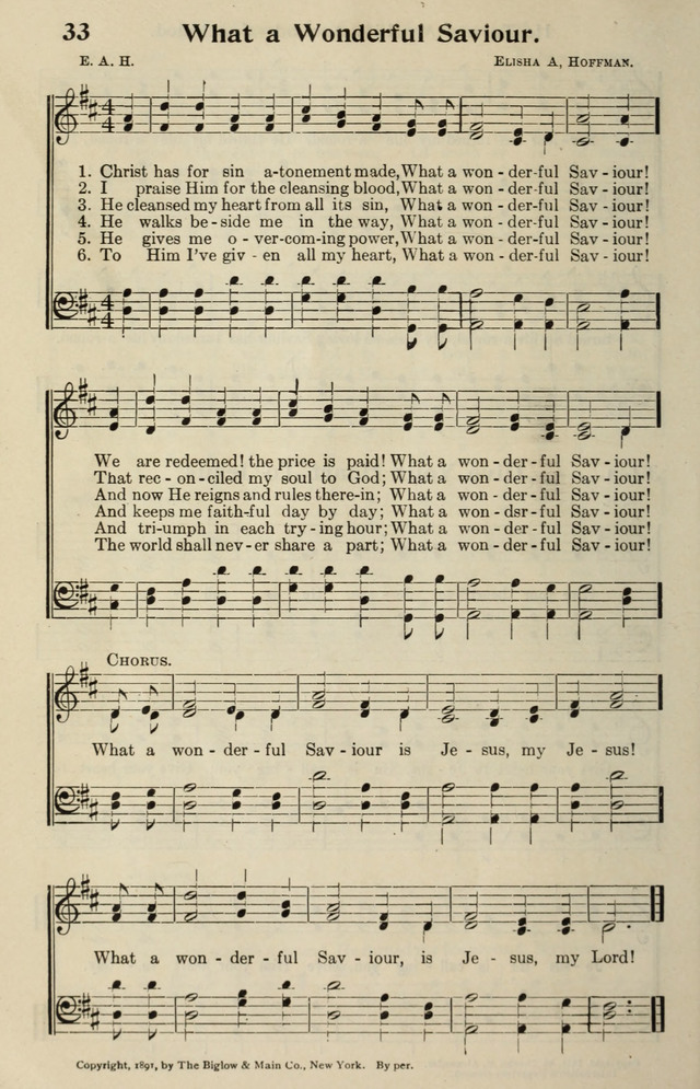 Conference Hymnal page 34