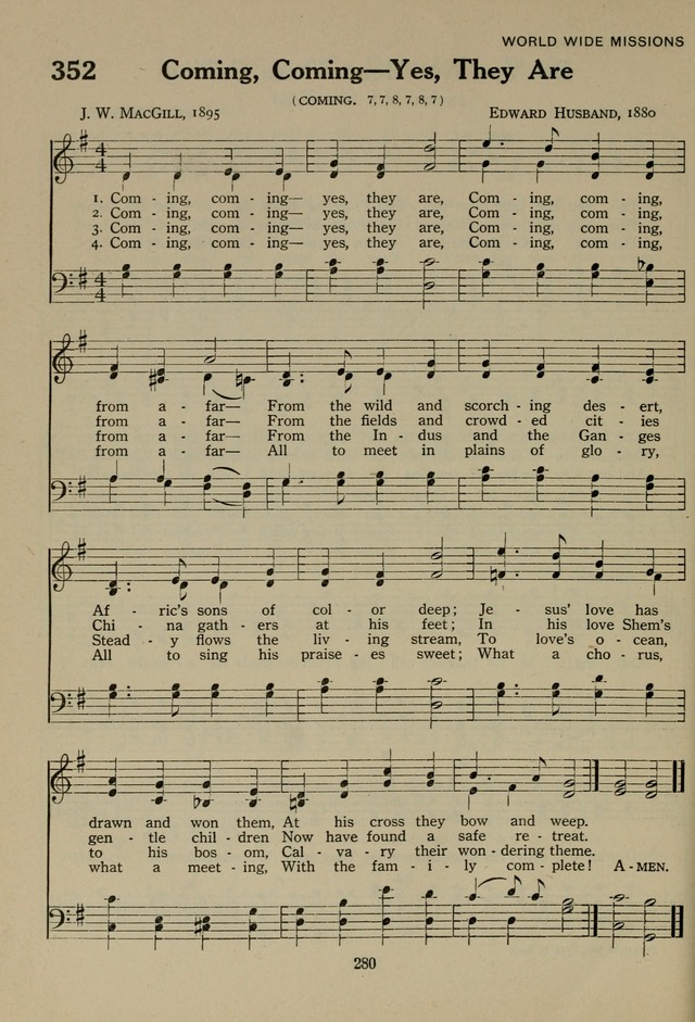 The Century Hymnal page 280